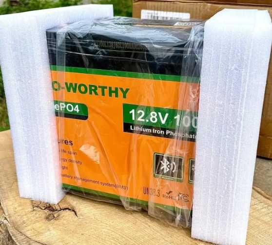Акумулятор lifepo4 12v 100ah Eco Worth смарт BMS Bluetooth Аккумулятор