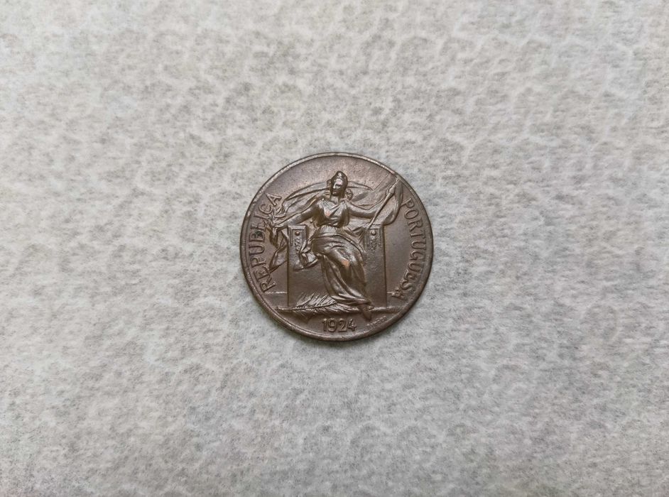 Moeda de 1$ 1924 - EXCELENTE condição