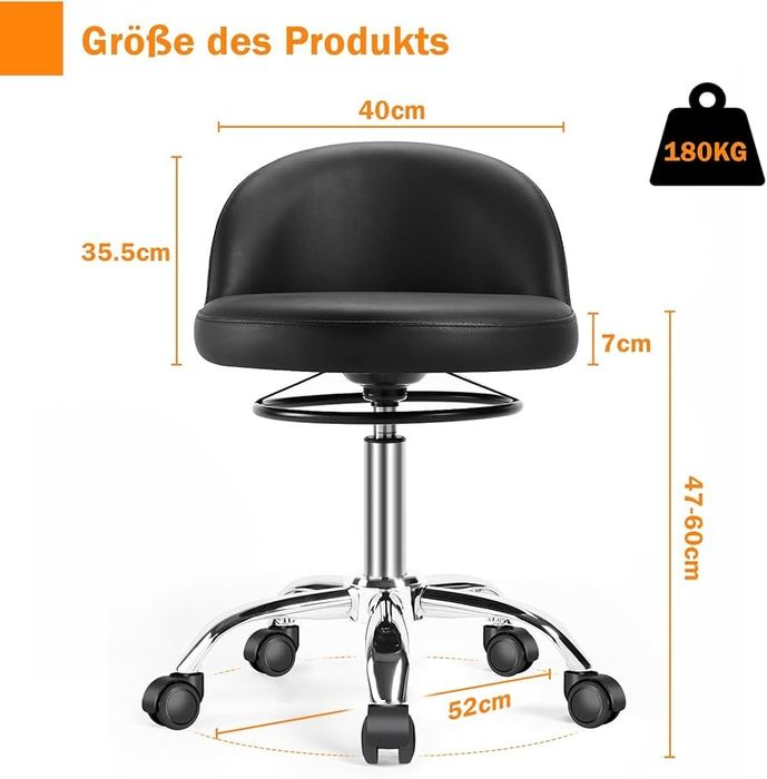 Fotel hoker z oparciem