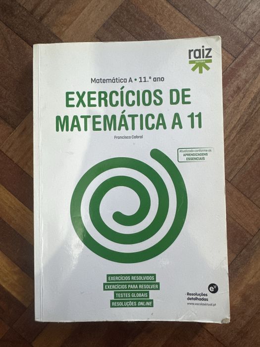 Livro de exercícios MAT A 11 ano
