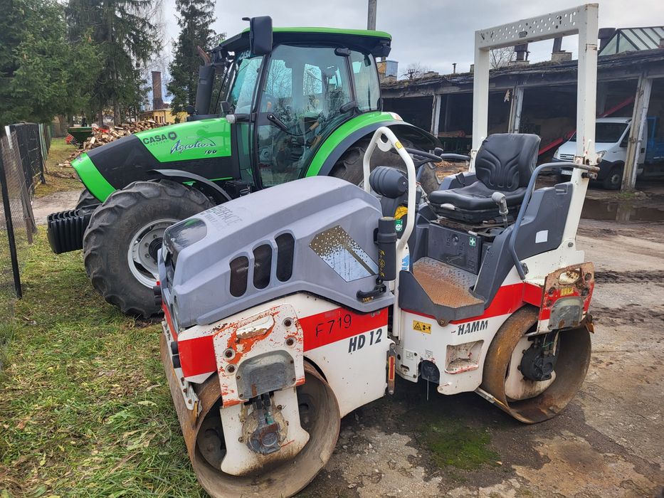 Walec HAMM HD12 walec sprowadzony