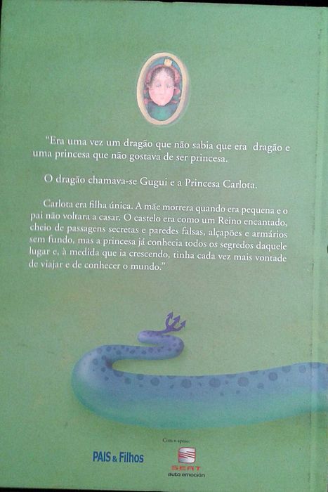Margarida Rebelo Pinto. Gugui o Dragão Azul. Inclui portes
