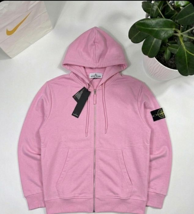 stone island зип худи розовый - купити чоловічий одяг - Ціна на OLX.ua