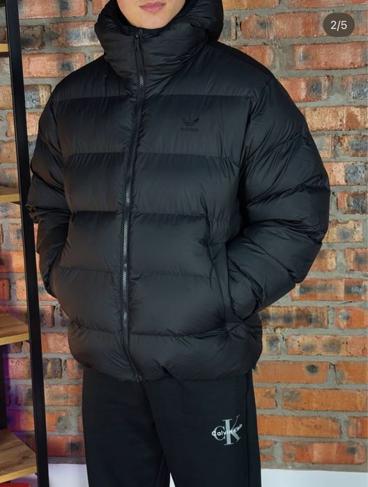 ОРИГІНАЛ | Куртка Adidas Commerical Puffer Black, оригинал адидас