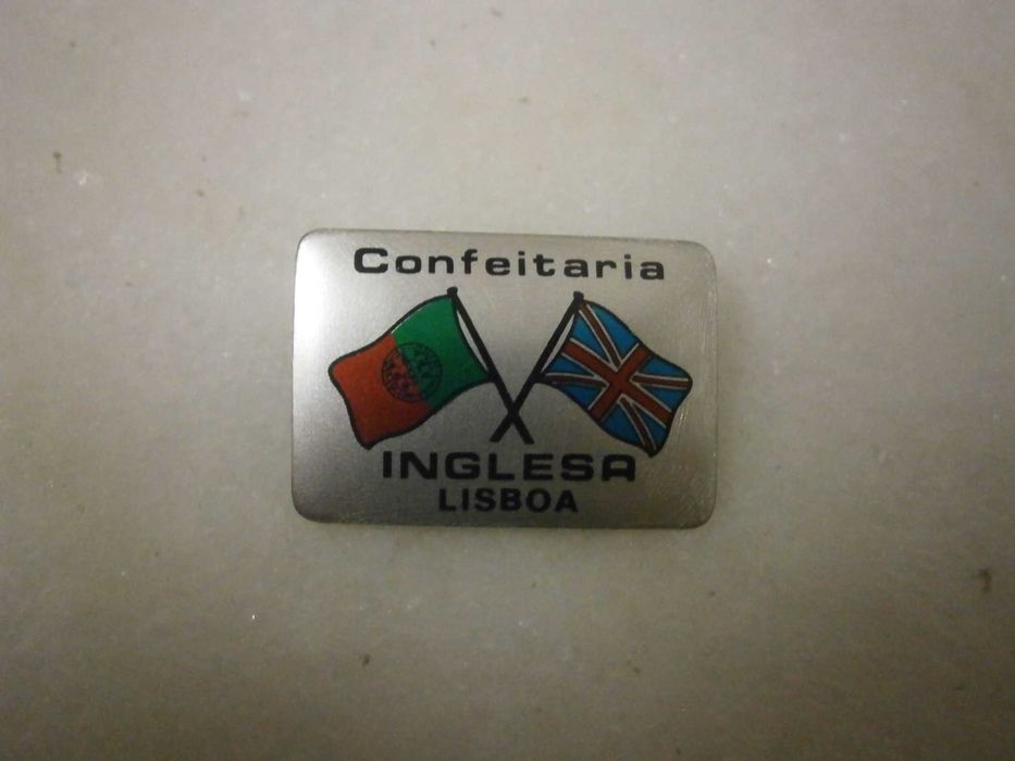 English Pastry Shop Lisbon Pin/Brooch, Late 1960s/1970s