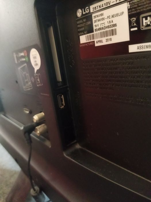 Televisão led  LG 29 polegadas em muito bom estado