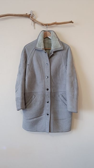 Szary kożuch naturalny Jacques Jekel M