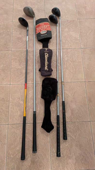 Venda de material de golf