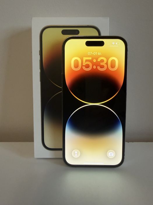 Iphone 14 pro złoty 256gb kondycja 100%