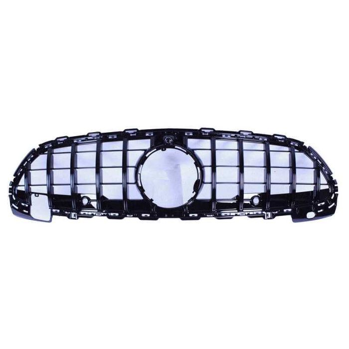 Grelha frontal com suporte de símbolo para Mercedes Classe C W206 +2021 GT-R / Panamericana LOOK disponivel em preto piano brilhante e em cromado