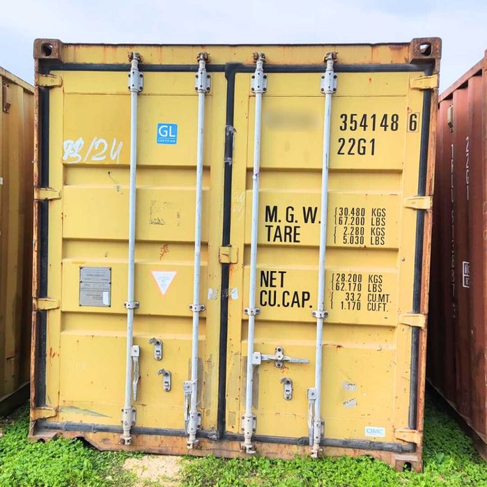 Contentor Marítimo 6 metros (20 pés)