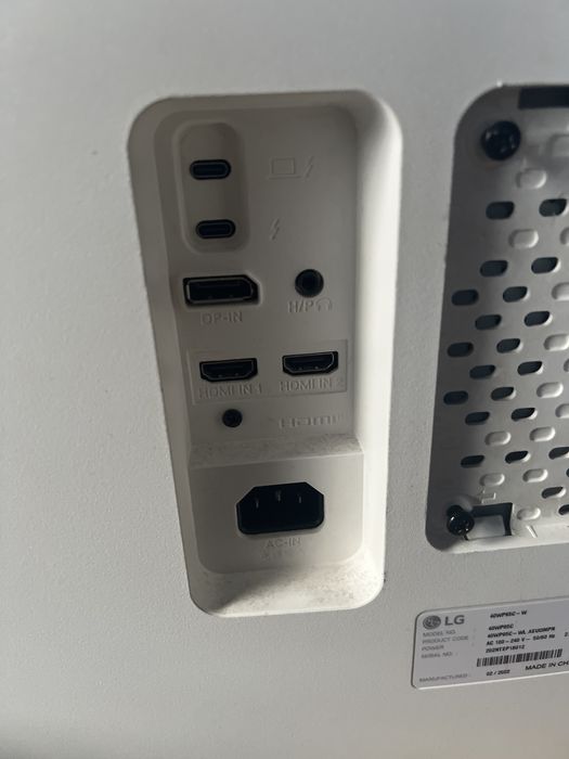 Monitor ultrawide nano ips 5k2 LG 40wp95c