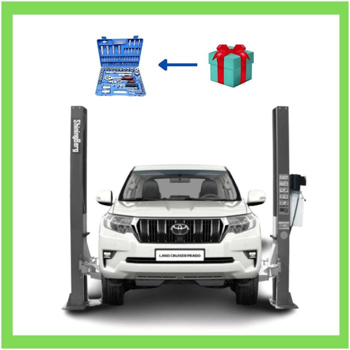 Автомобильный подъёмник, 4тонны, Оплата частями + Подарок