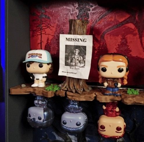 The Upside Down Display – Interaktywna Diorama Kolekcjonerska