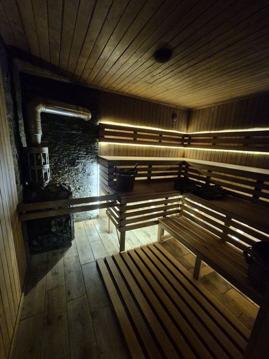 Лазня  "Лісова" на дровах с бас. и хамамом в Буче