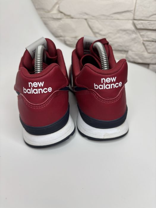 Оригінальні підліткові кросівки New Balance 574 38р сині /червоні