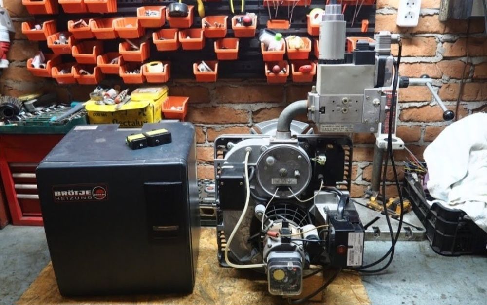 Palnik gazowy Brotje 80-250 kW na gaz propan Korting