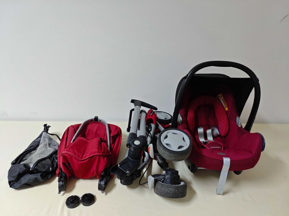 Carrinho de Bebé, ovo e isofix Max-Cosi Quinny – Conforto e Segurança