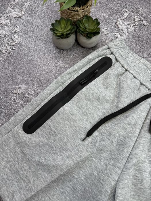 Шорти Nike Tech Fleece, теч фліс,тек фліс,найк дріл на літо світлі,чорні