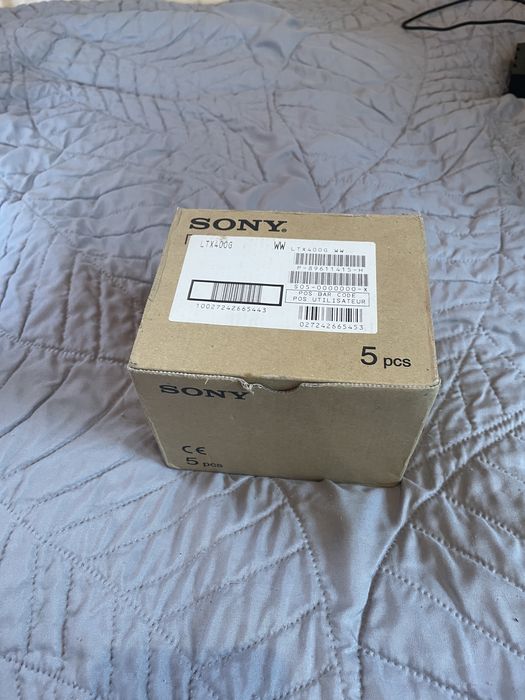 5x taśma LTO 3 Ultrium 400GB / 800GB do streamera.