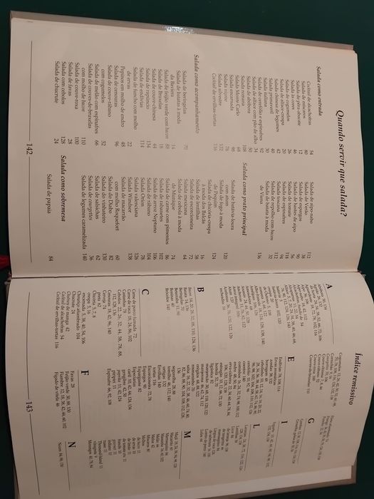 Livro “Um Mundo de Sabores - Saladas”