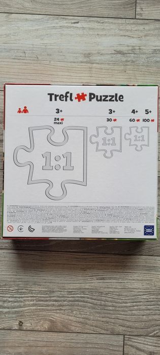 Puzzle Rodzina Treflików 3w1