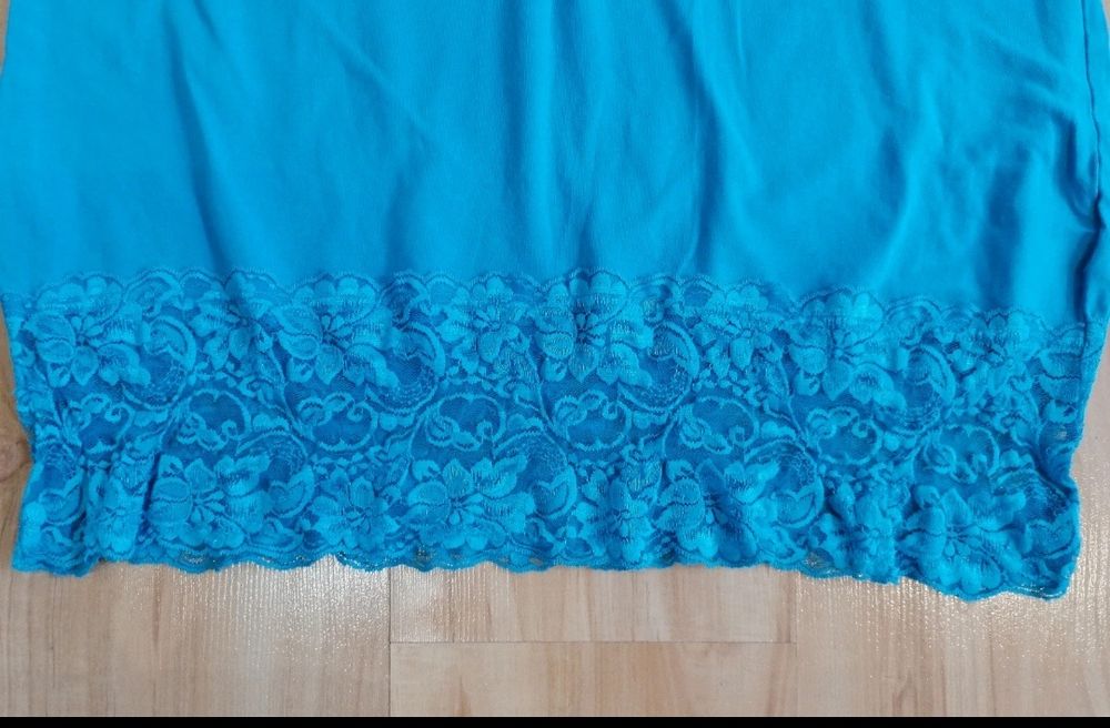 Koszula nocna niebieska roz 2xl