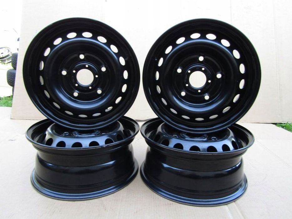 4x Felgi Stalowe 16 Ford Transit / Transit Custom 6,5 j 5x160 ET60 piasta 65,1 mm WZMACNIANE BUS