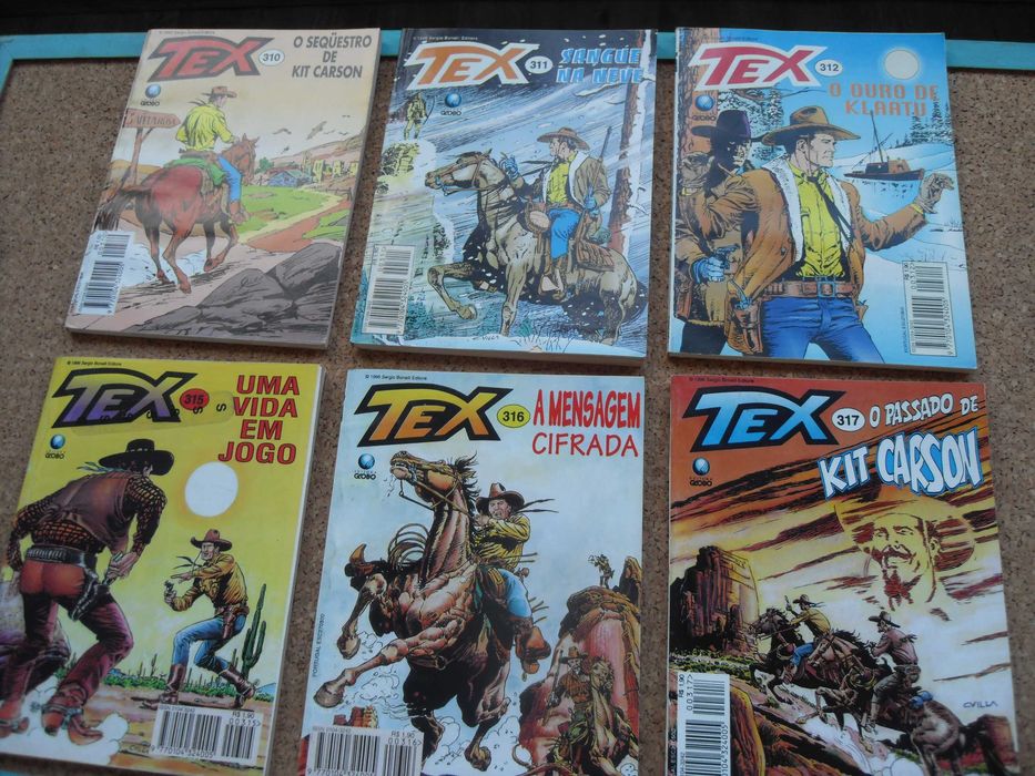 Revistas  Banda Desenhada Tex anos 90