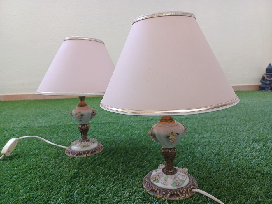Conjunto de Candeeiros de Mesa de Cabeceira