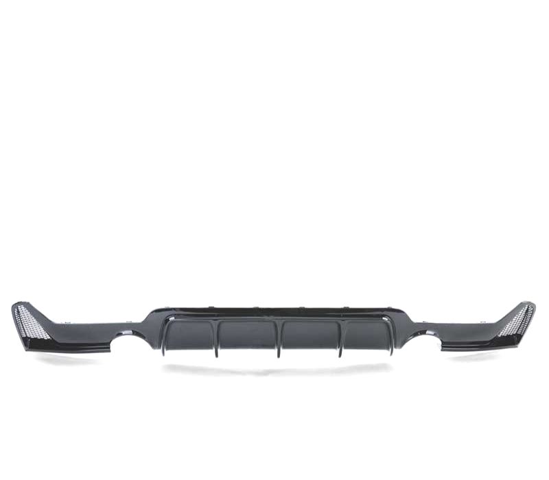 DIFUSOR TRASEIRO F32 F33 F36 LOOK M PERFORMANCE PRETO BRILHANTE