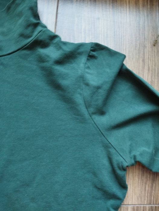 Gładki basicowa golf bawełna z elastenem S/M
