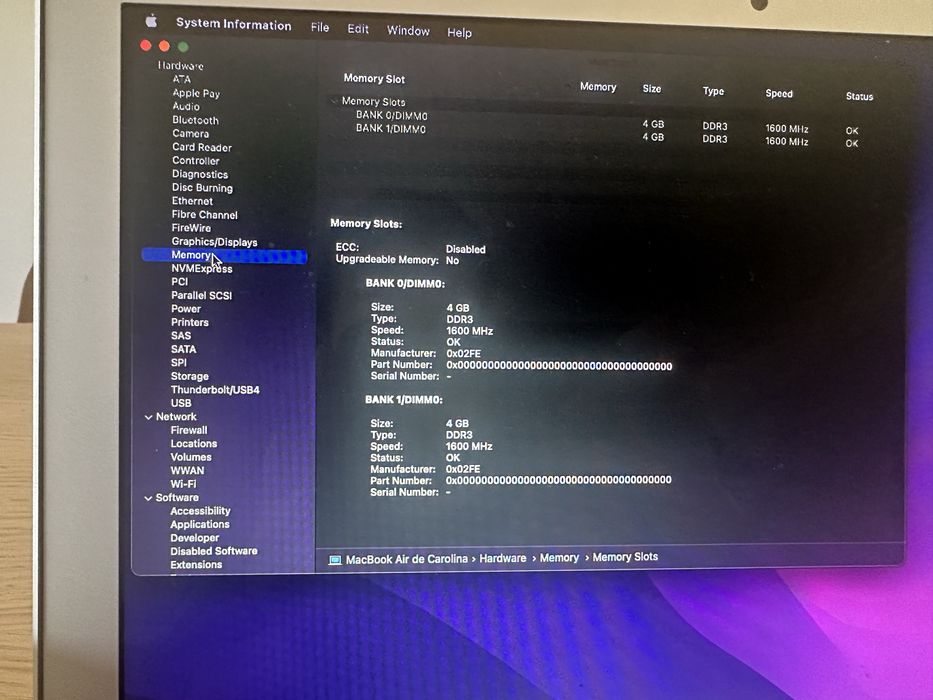 MacBook Air 13" (2017) - Comprado Novo em 2018 - Bateria Excelente (289 Ciclos)
