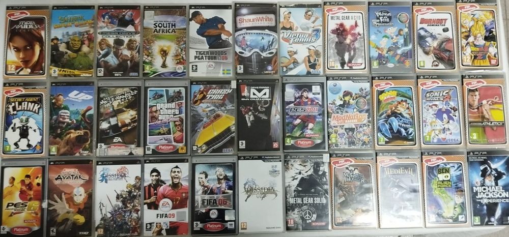 Jogos PSP vários preços