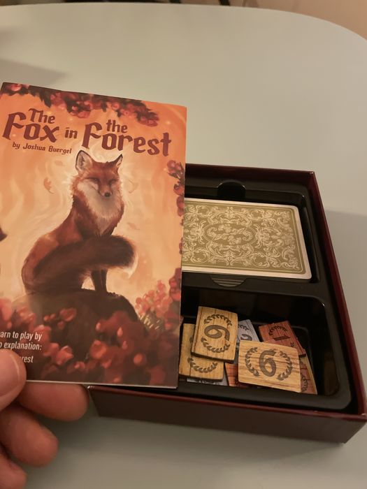 The fox in the forest jogo de tabuleiro english board game