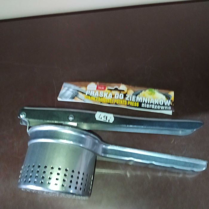praska polska do ziemniaków ze stali nierdzewnej jakość polecam