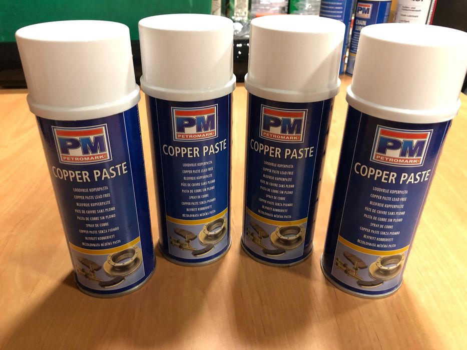 PETROMARK 4x Sprays Pasta de Cobre 400ml | NOVOS