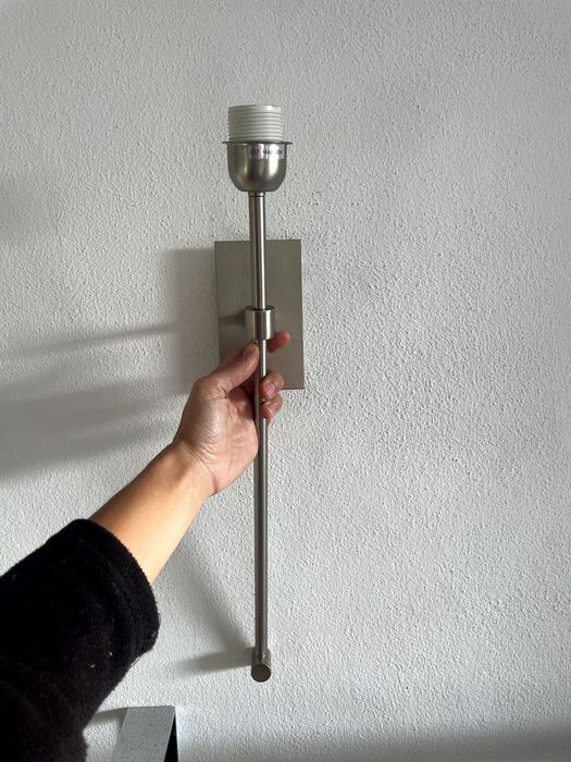 Aplique de Parede | Genero Tocha |  Aço Inox