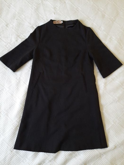Elegancka sukienka, oversize r. XS, 34, mała czarna