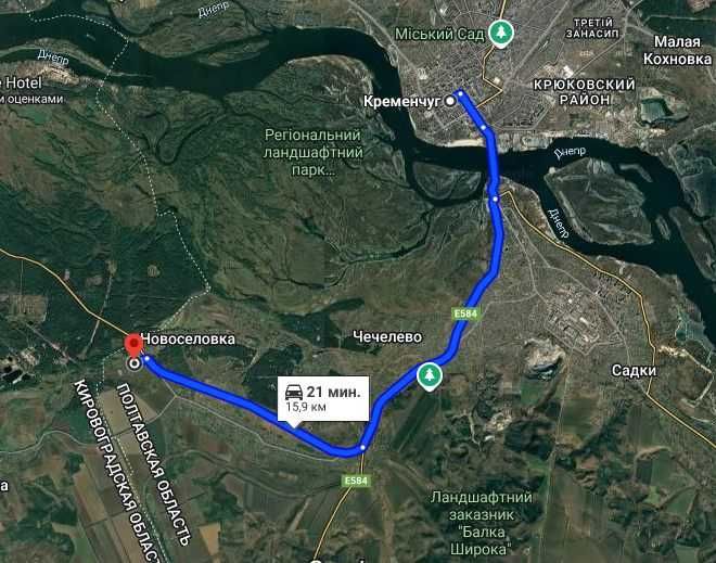 Земельна ділянка 0,25 га біля с. Білецківка, ліс, озера, чисте повітря