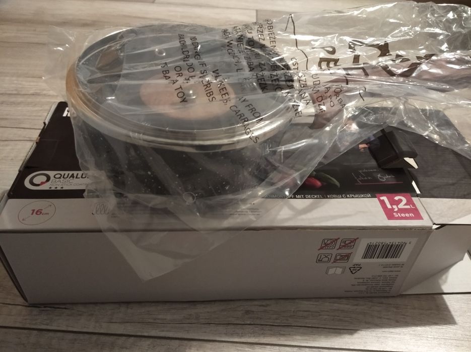 Garnek, Rondel z pokrywką 1,2 l Ambition