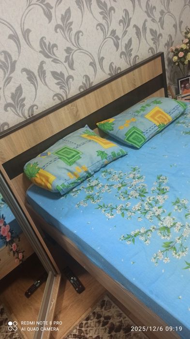 Кровать с ортопедическими ламелиями