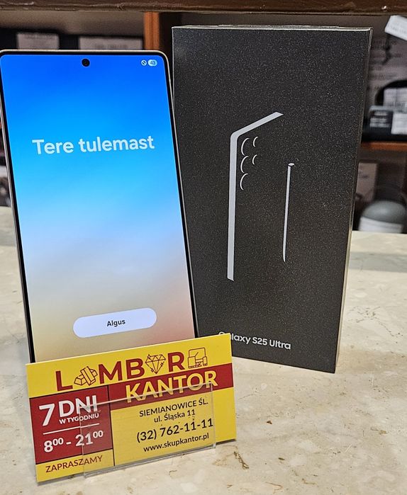 149/26 Nowy Samsung Galaxy s25 Ultra 12/256GB