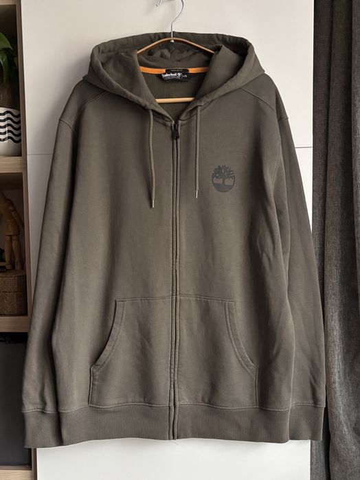 Bluza Timberland rozpinana z kapturem YC Core Tree Logo olive L