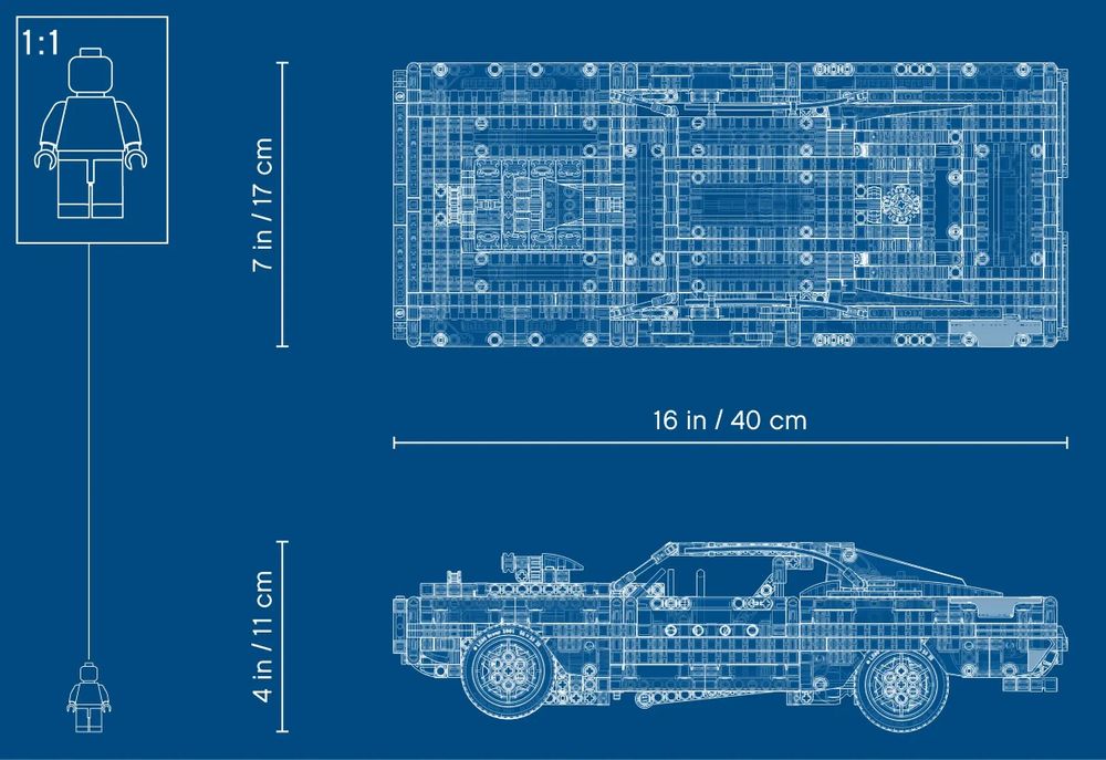 LEGO Technic 42111 Dom's Dodge Charger