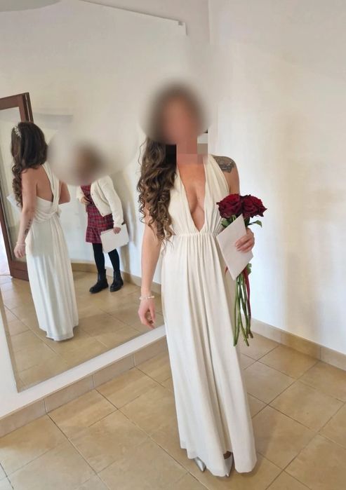 Piękna długa suknia