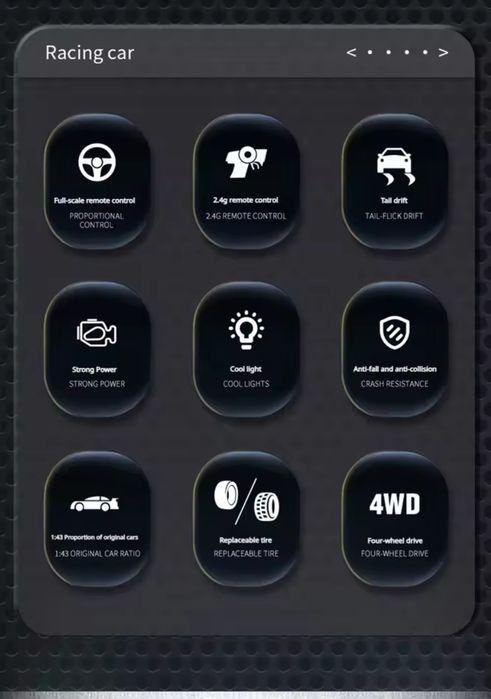 міні Porsche 911 GT2 RS  на радіокеруванні для дріфту