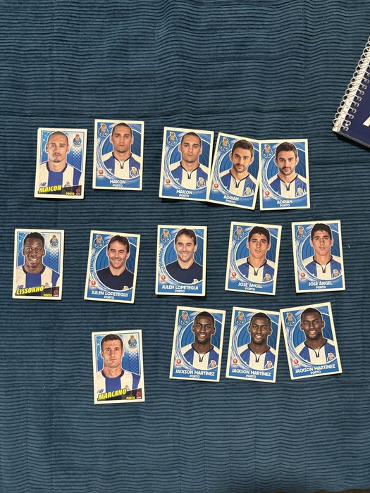Lote de 50 Cromos Panini Liga Portuguesa 2014/15 – Por Colar