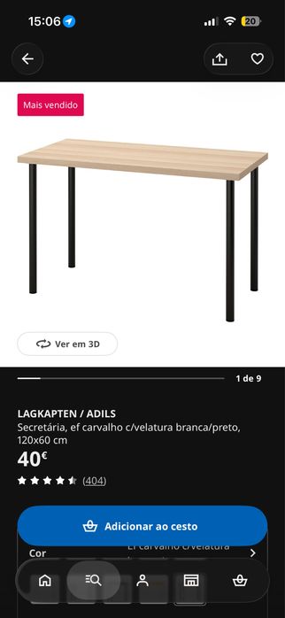 Secretaria Ikea 120x60cm