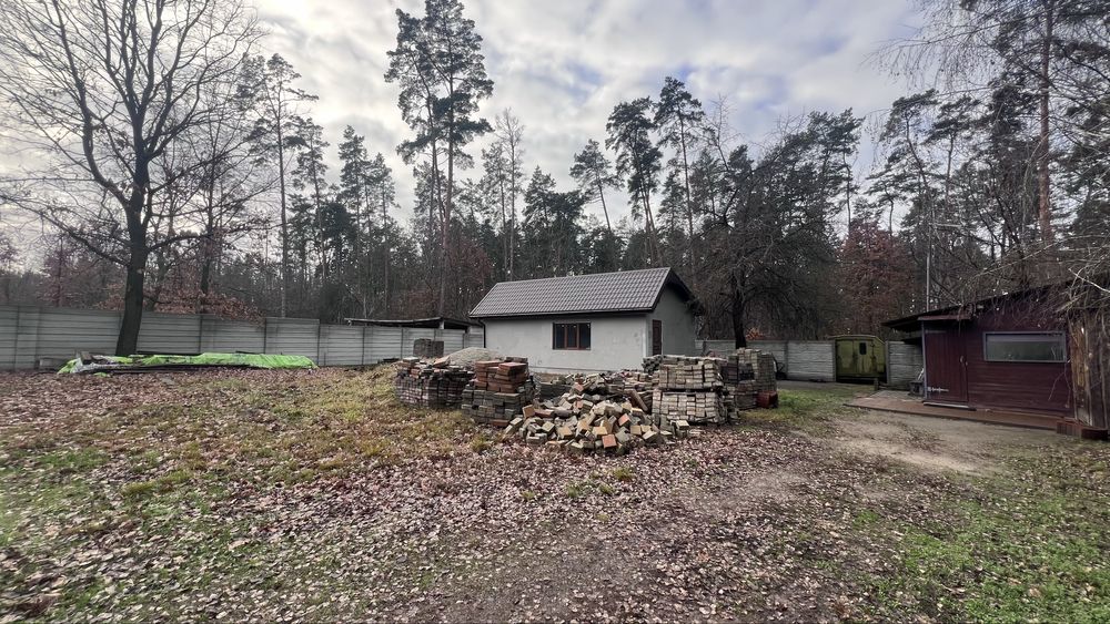 Будинок-дача ліс озеро у селі Бобриця